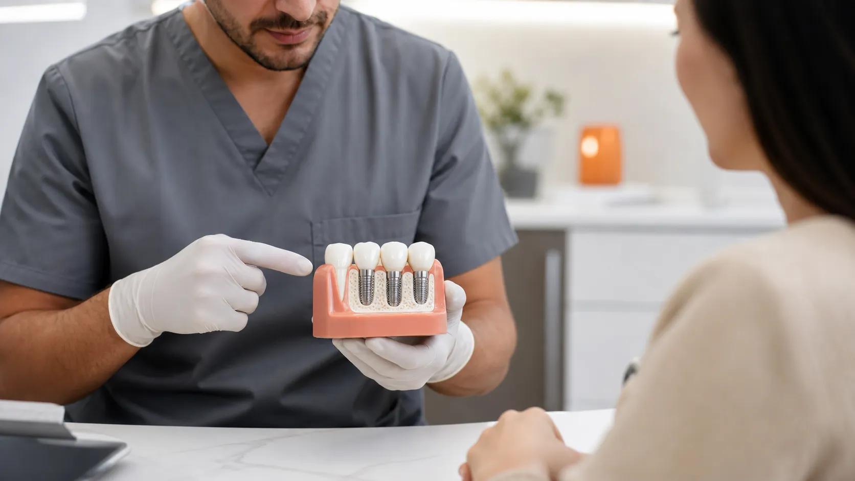 Multiple Implants treatment